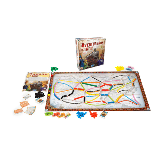 Juego De Mesa Aventureros Al Tren América Maldon