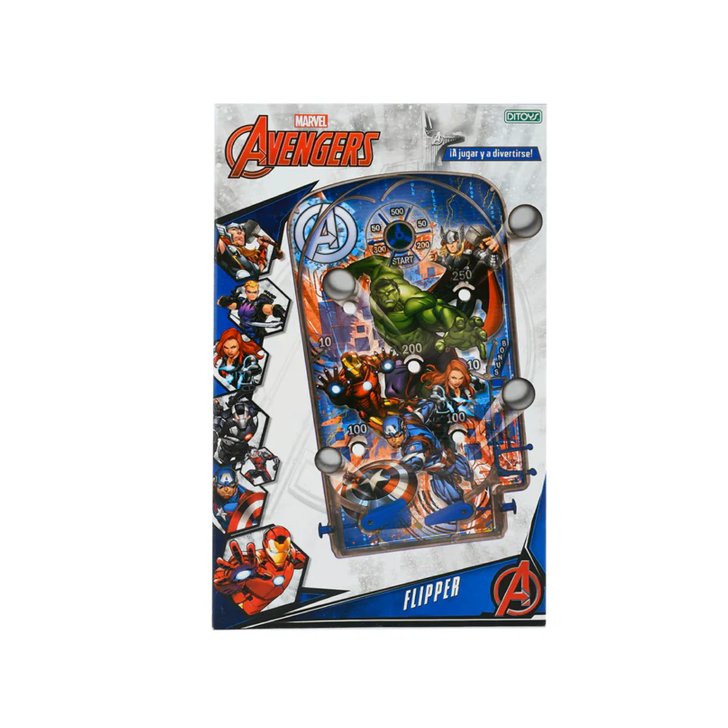 Juego de Mesa Flipper Advengers Ditoys