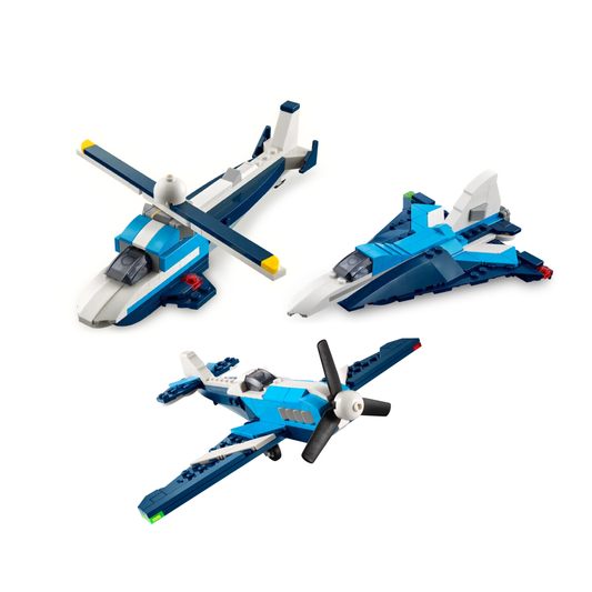 Lego Creator Aeronave: Avión De Carreras 3En1