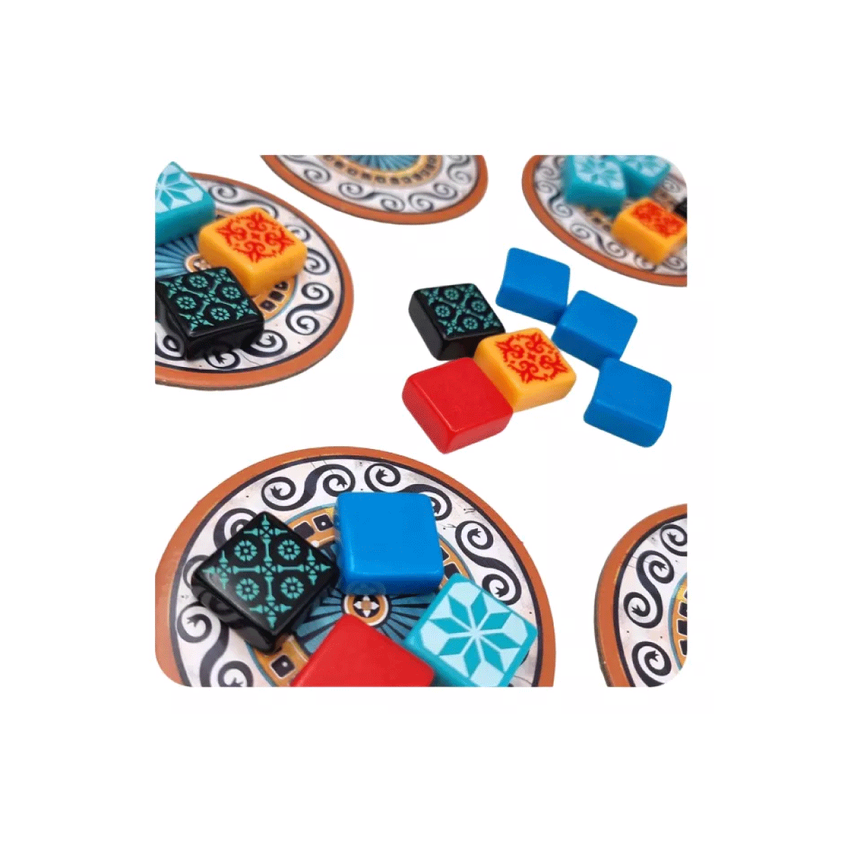 Juego De Mesa Azul Maldon