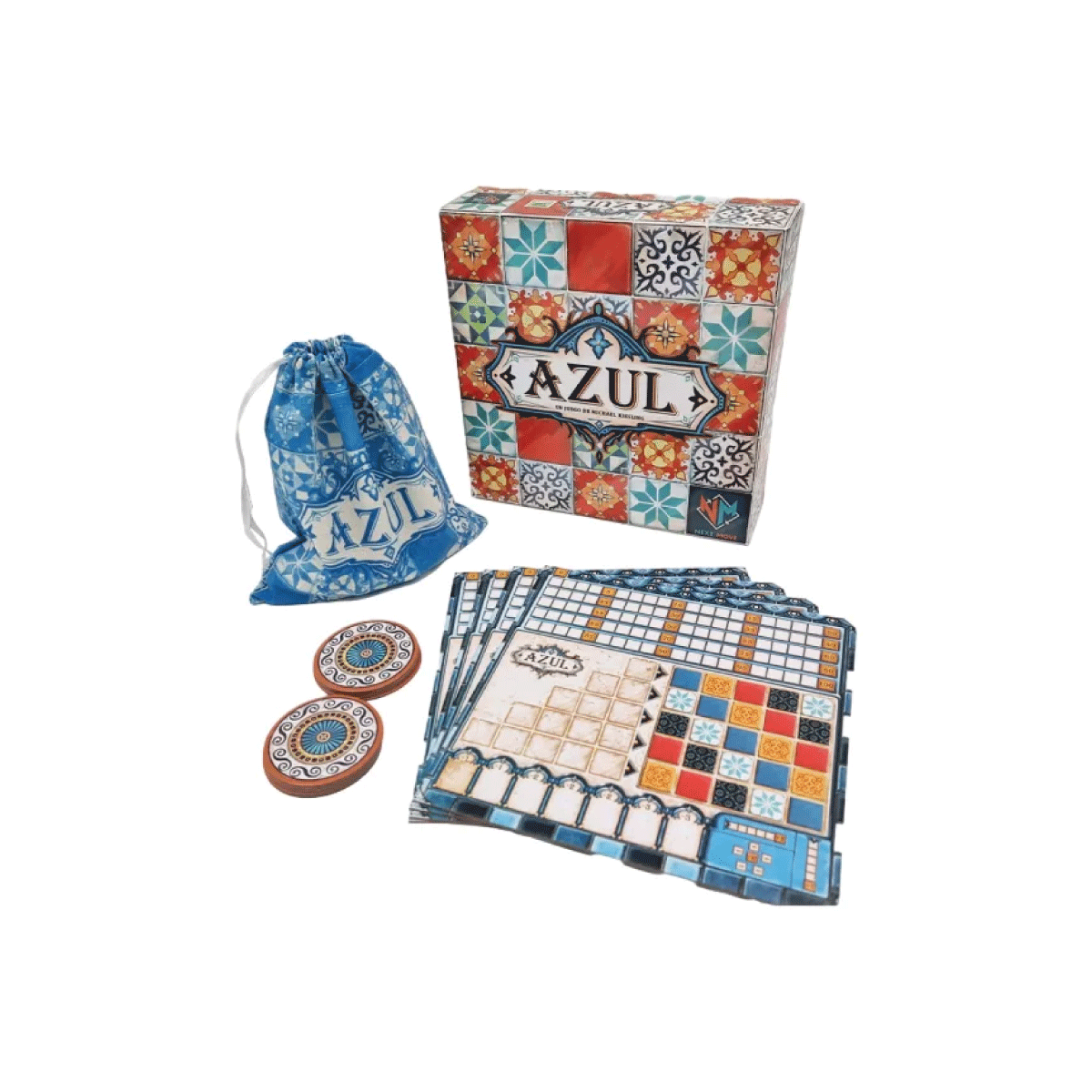 Juego De Mesa Azul Maldon