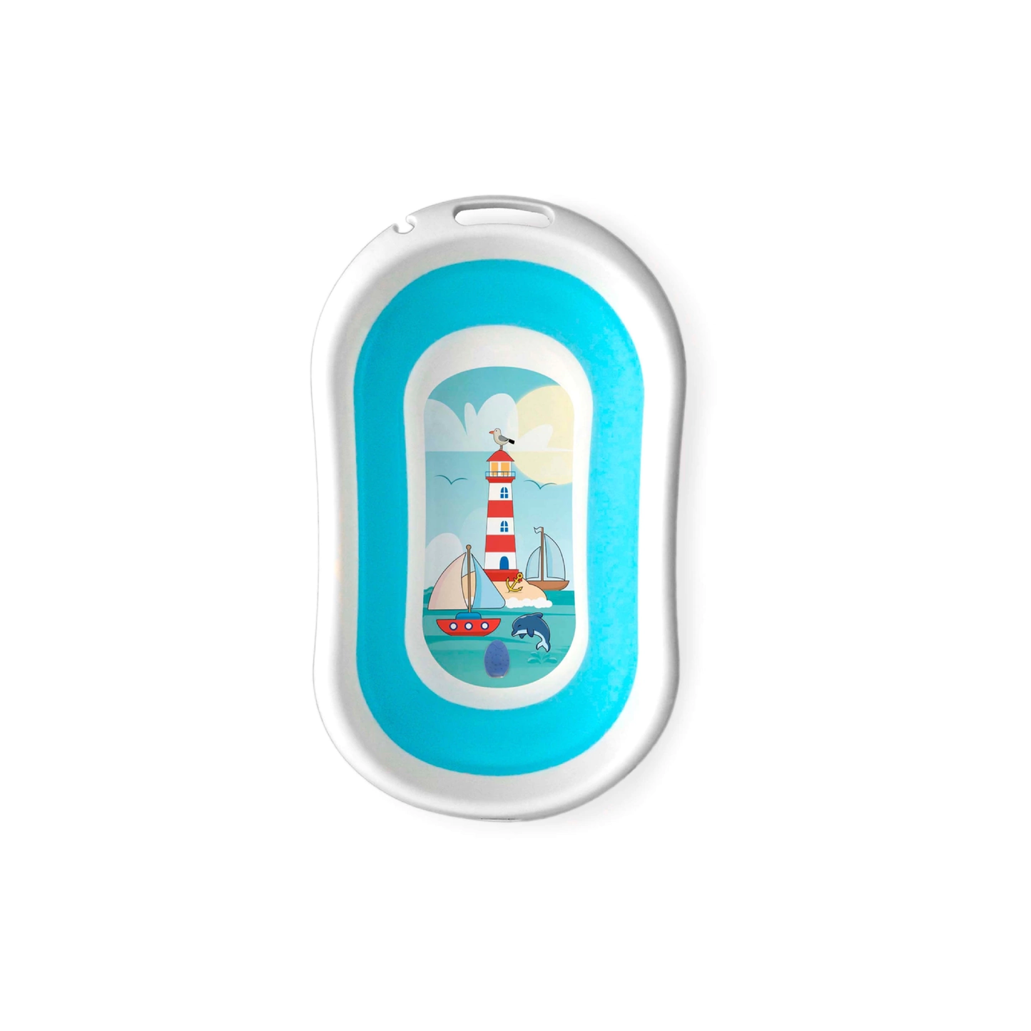 Bañera Plegable Estampada Barcos Love