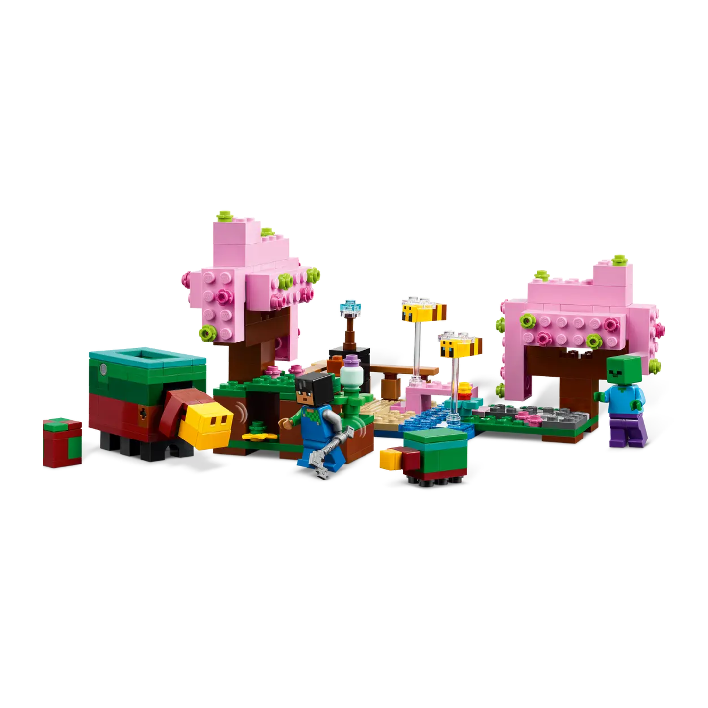 Lego Minecraft El Jardín De Cerezos En Flor
