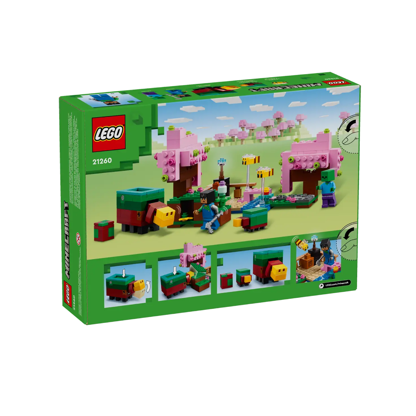 Lego Minecraft El Jardín De Cerezos En Flor