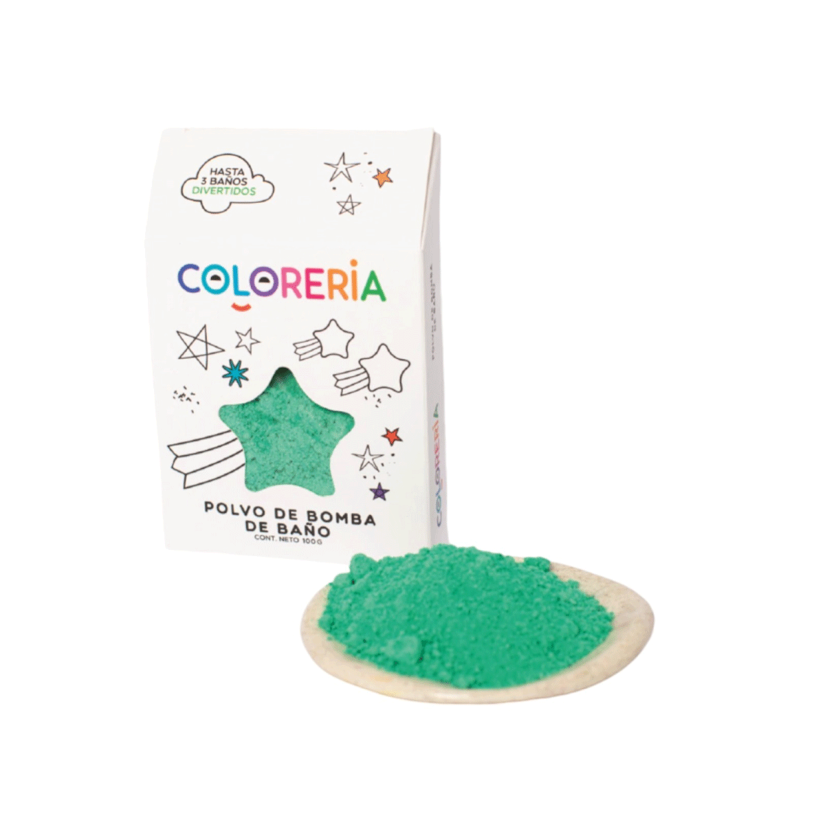 Polvo De Bomba De Baño Coloreria