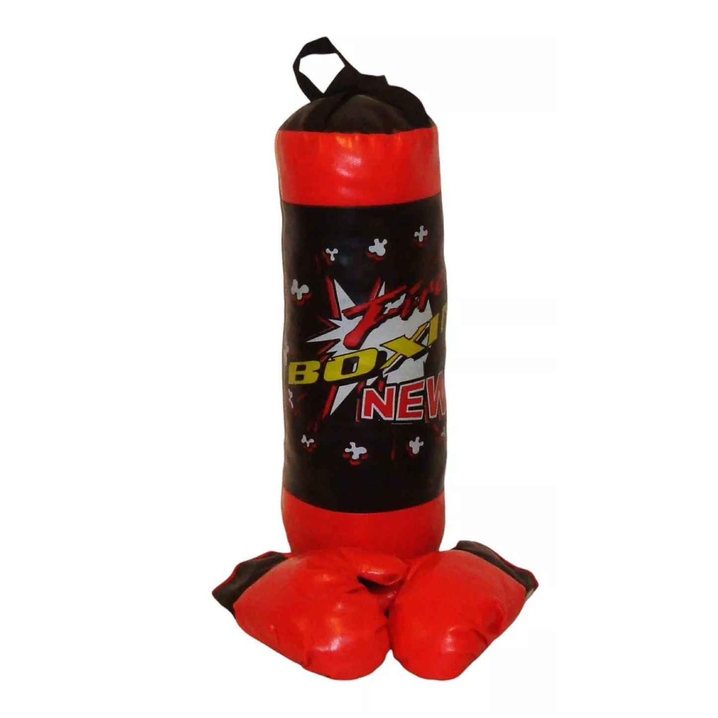 Set De Boxeo Bolsa Y Guantes