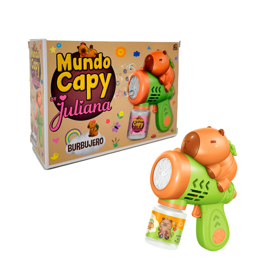 Burbujero Electronico Mundo Capy By Juliana