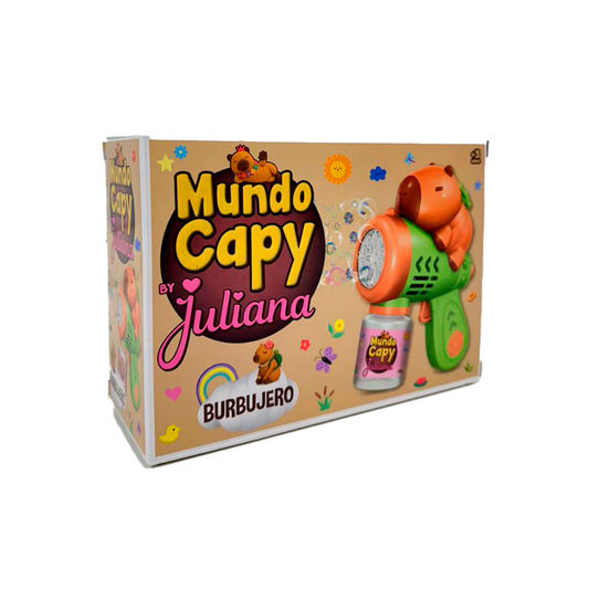 Burbujero Electronico Mundo Capy By Juliana