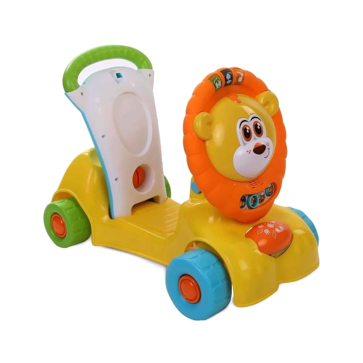 Caminador Andador Scooter Leon 3 en 1 Luz Y Sonido Winfun