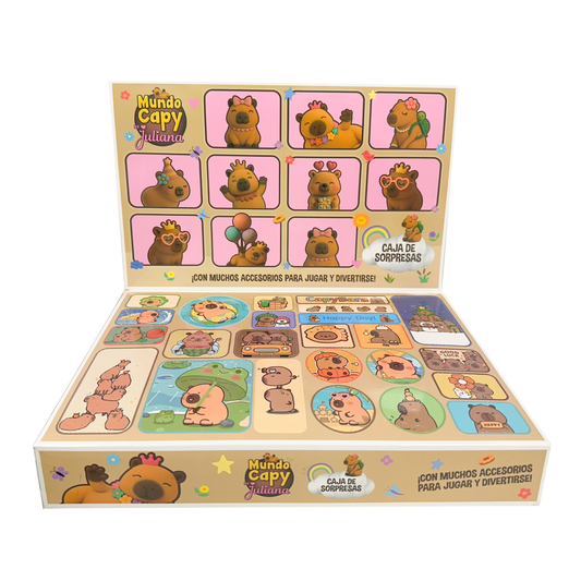 Calendario de Adviento Mundo Capy By Juliana