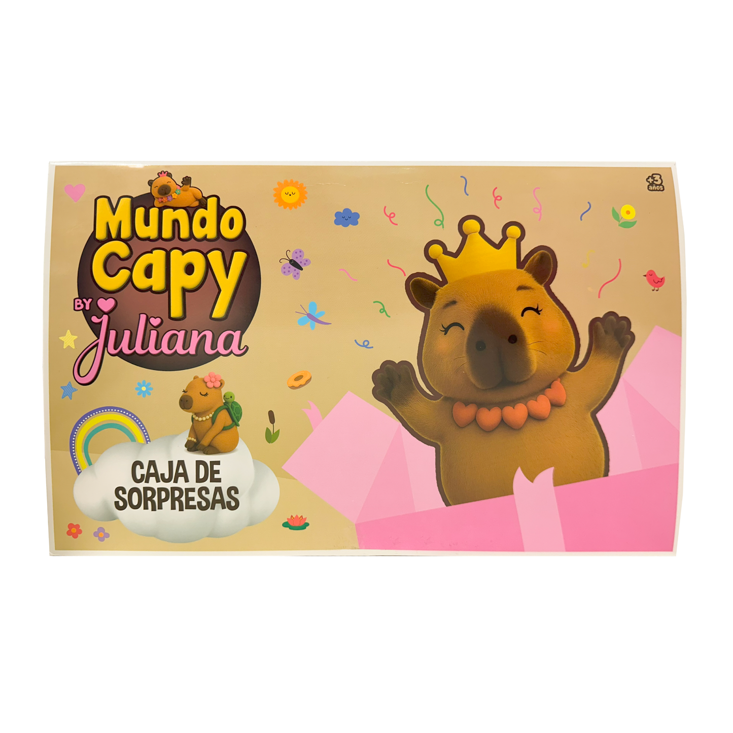 Calendario de Adviento Mundo Capy By Juliana