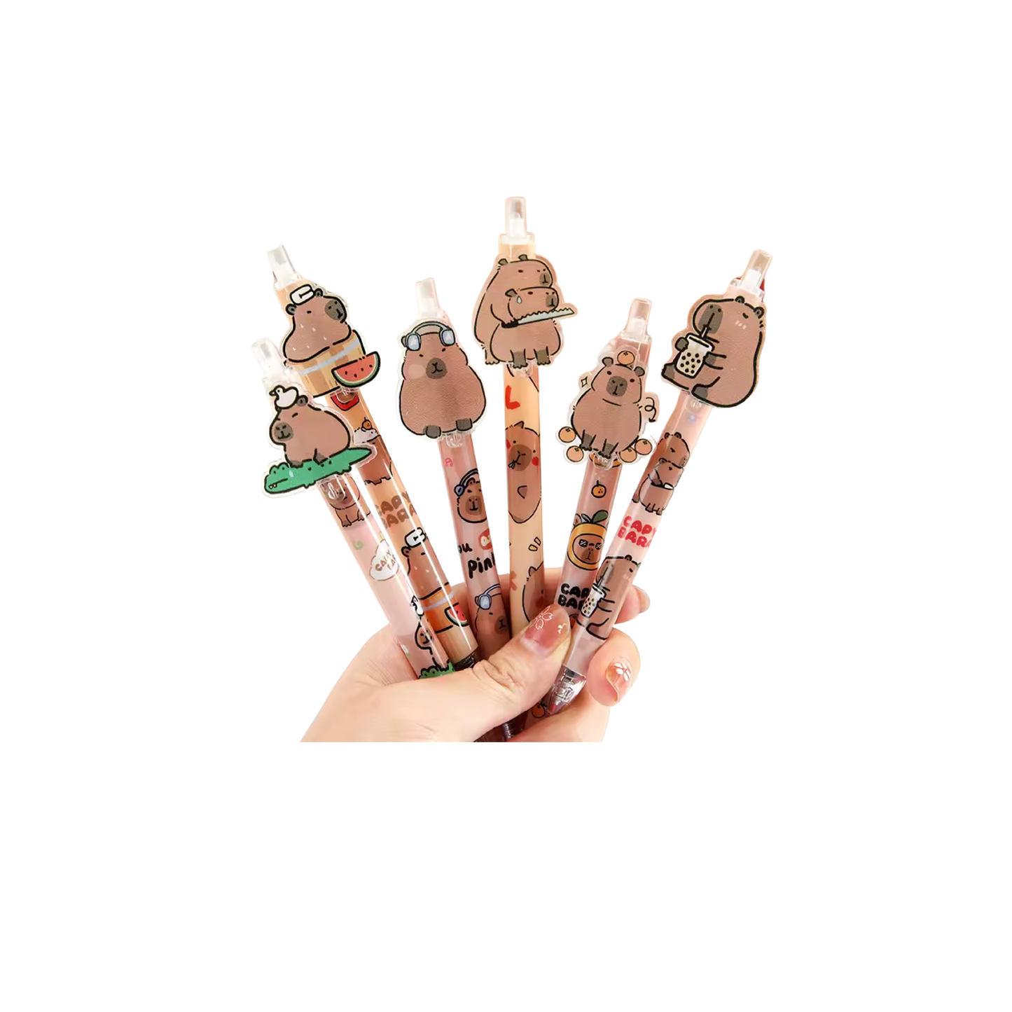 Lapicera Tinta Gel Unidad Capybara