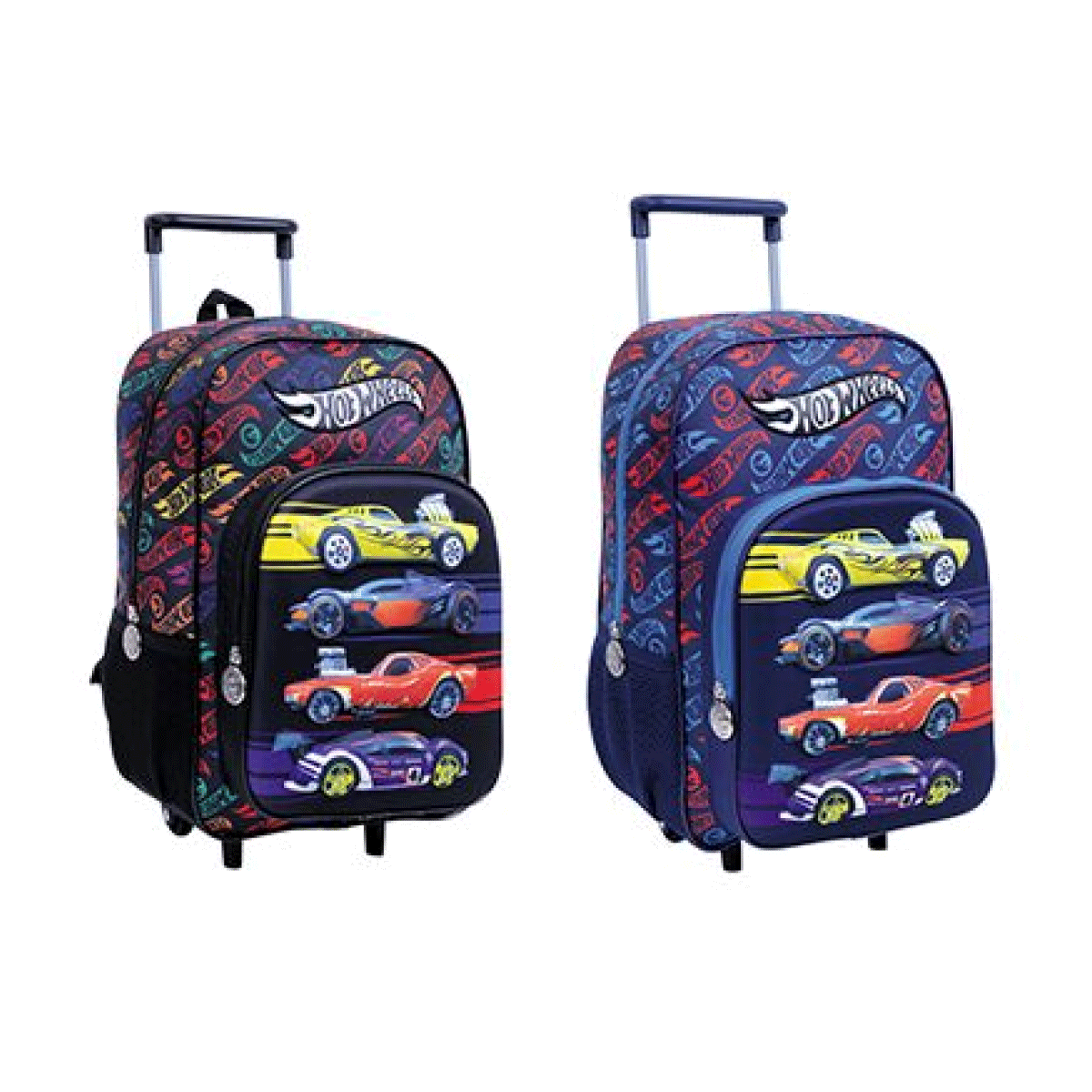 Mochila Hot Wheels Fast con Carrito 18