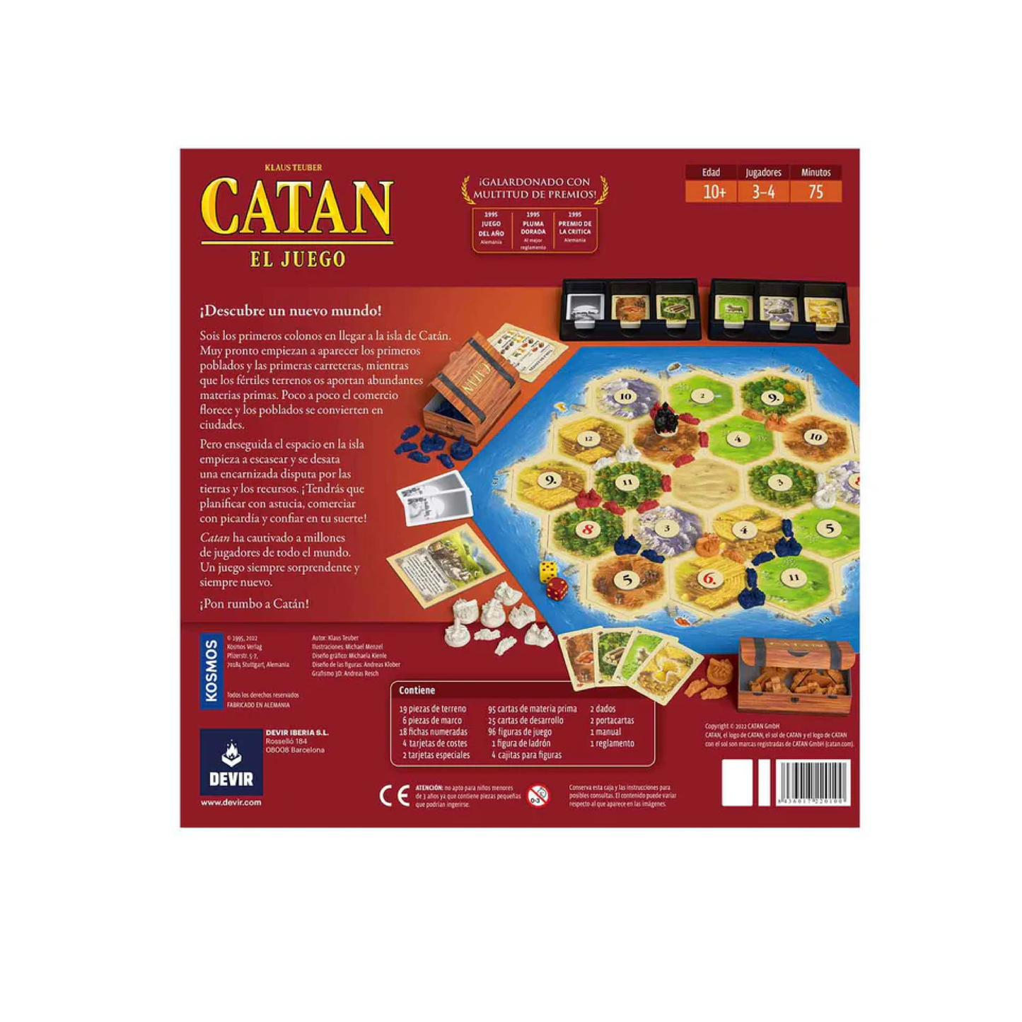 Juego De Mesa Catan Devir