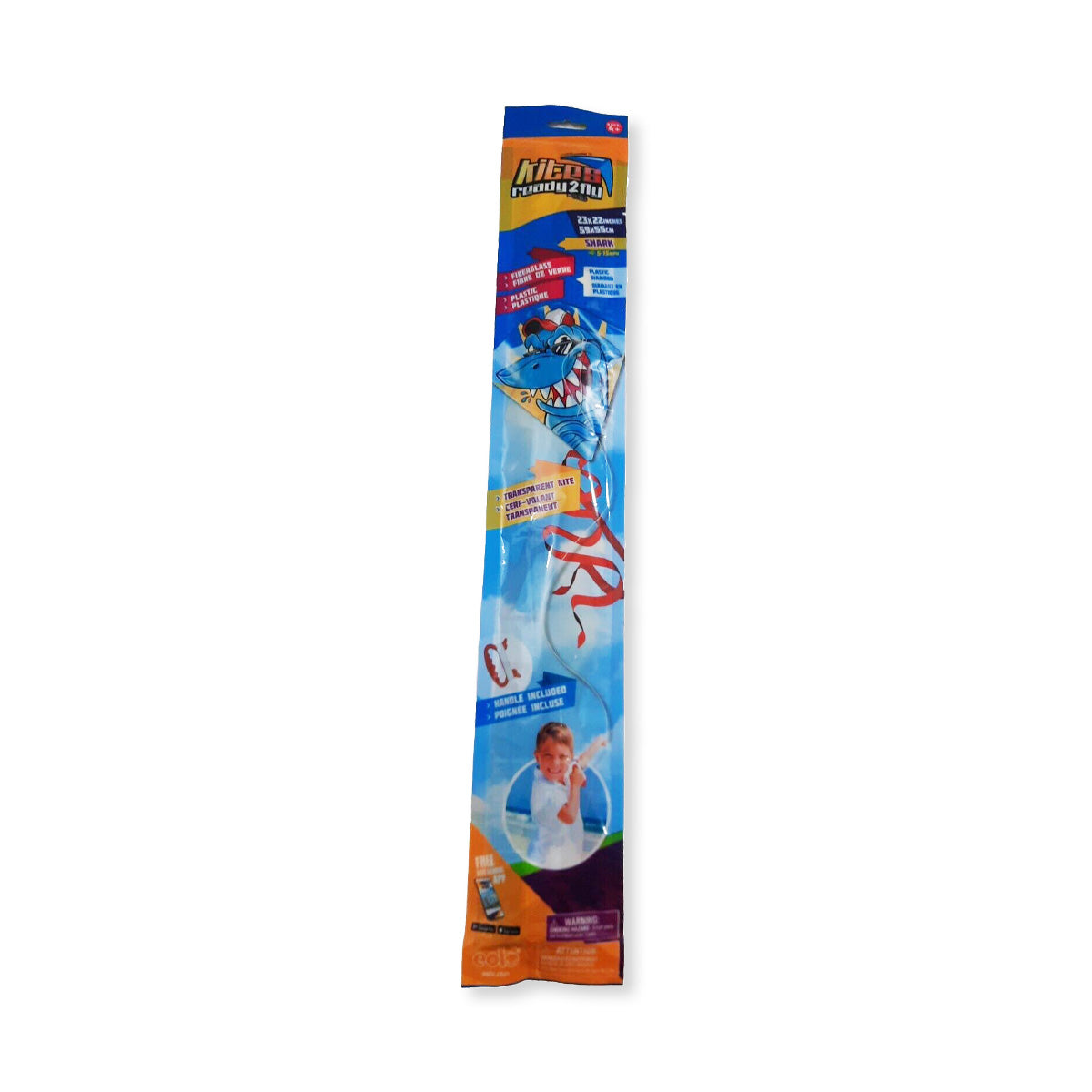 Barrilete Diamante Tiburón