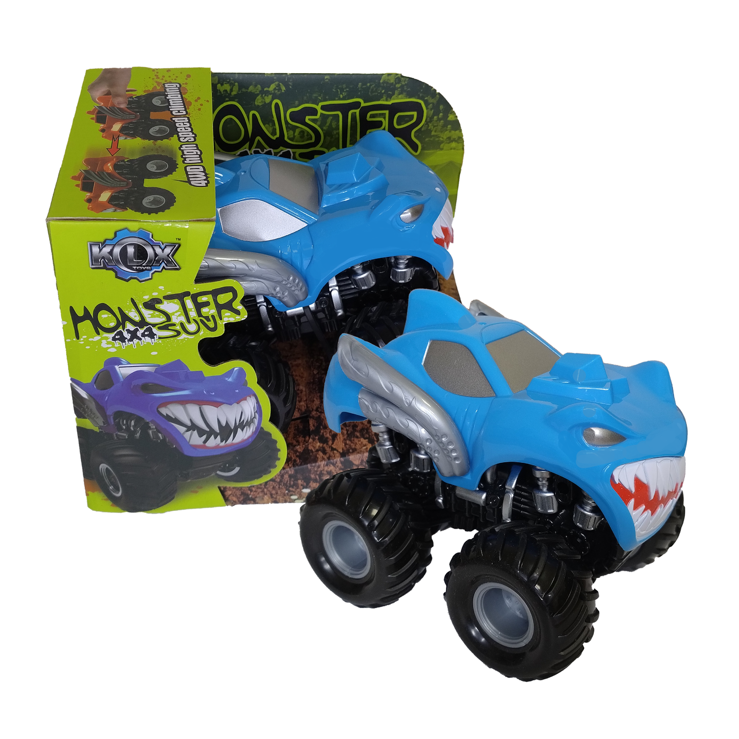 Auto 4x4 A Fricción Monster Suv