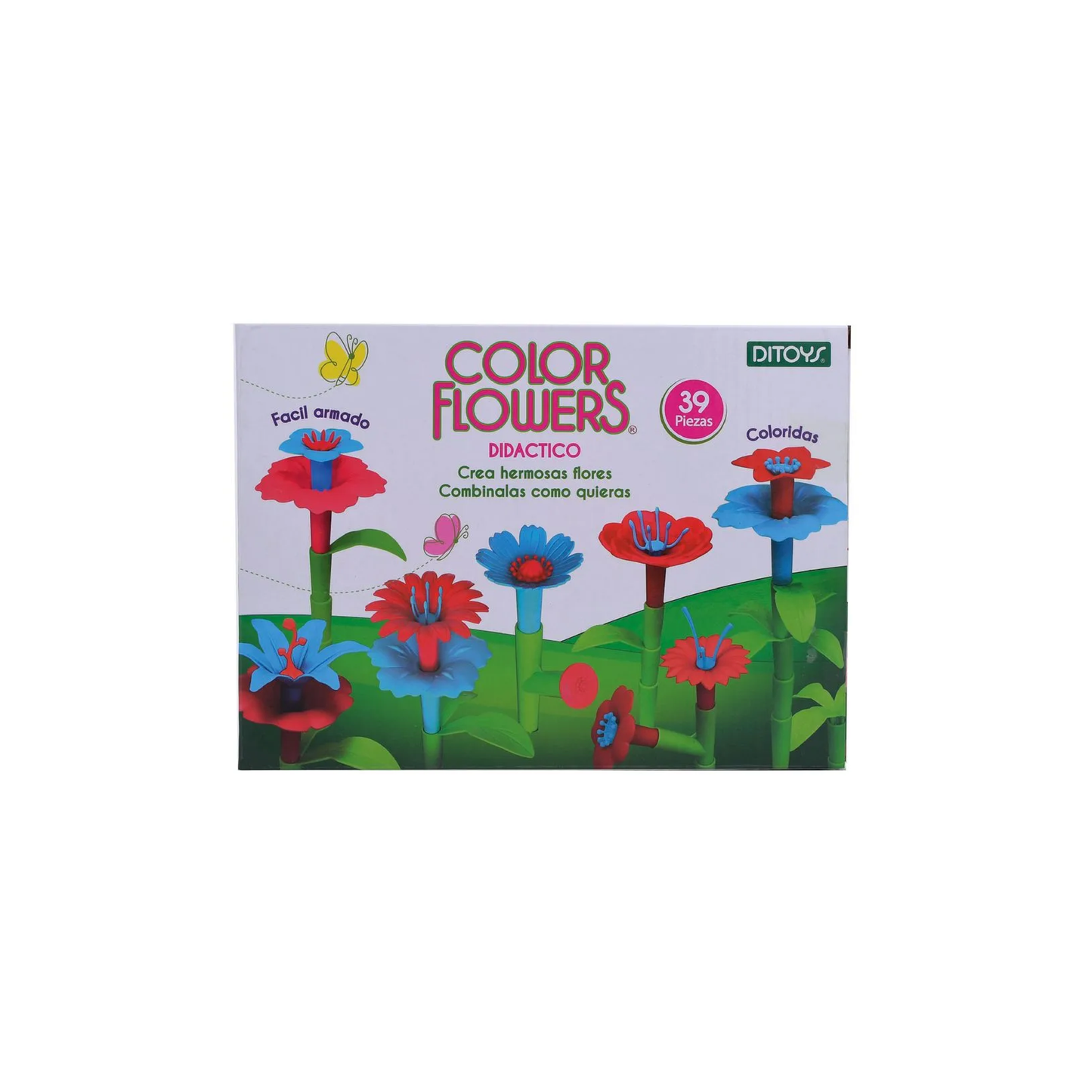 Flores Didácticas Color Flowers Ditoys