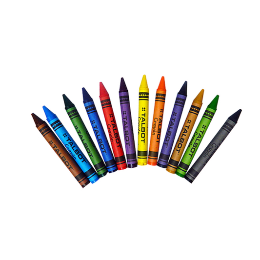 Lapiz Cera Talbot Jumbo X12