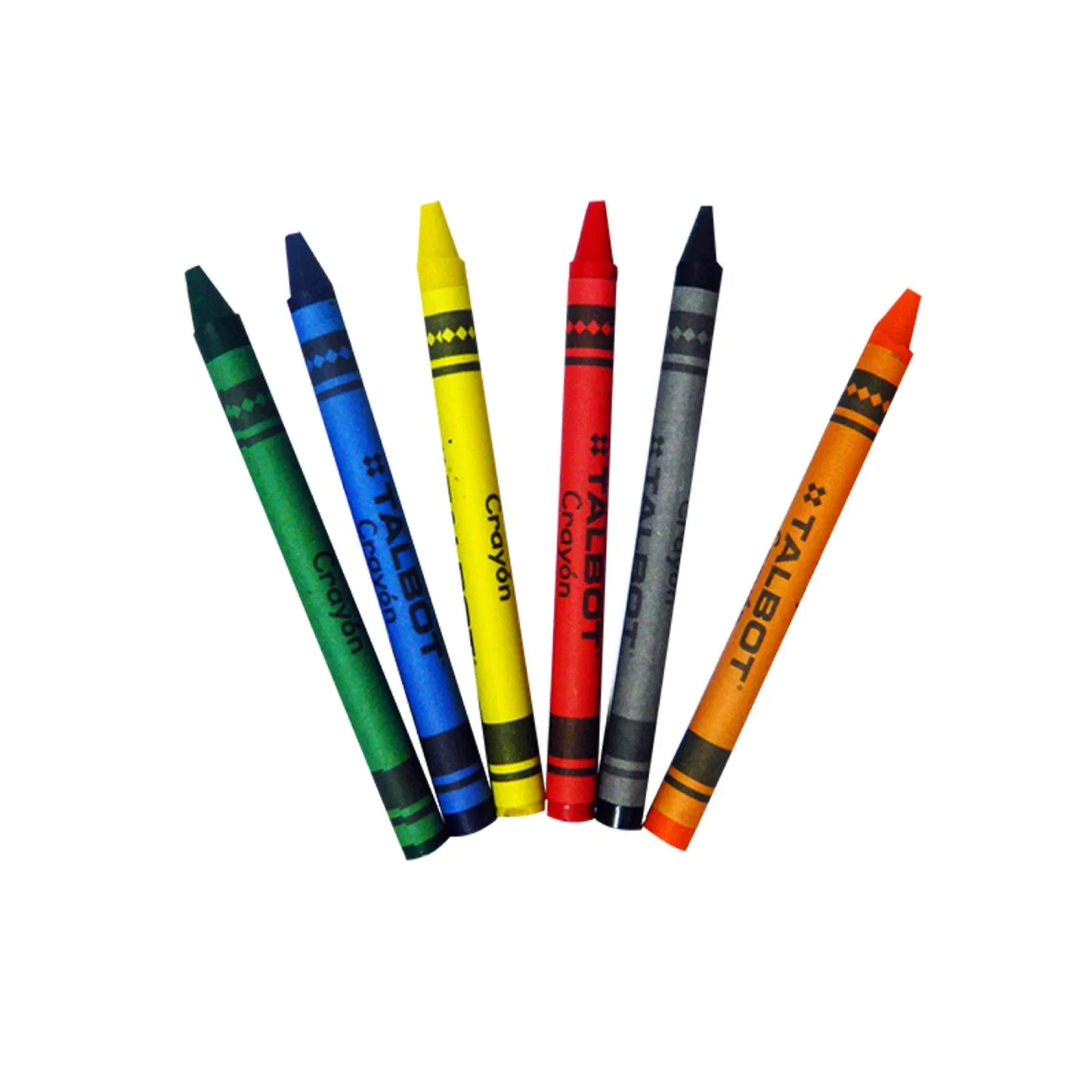 Lapiz Cera Talbot X 6