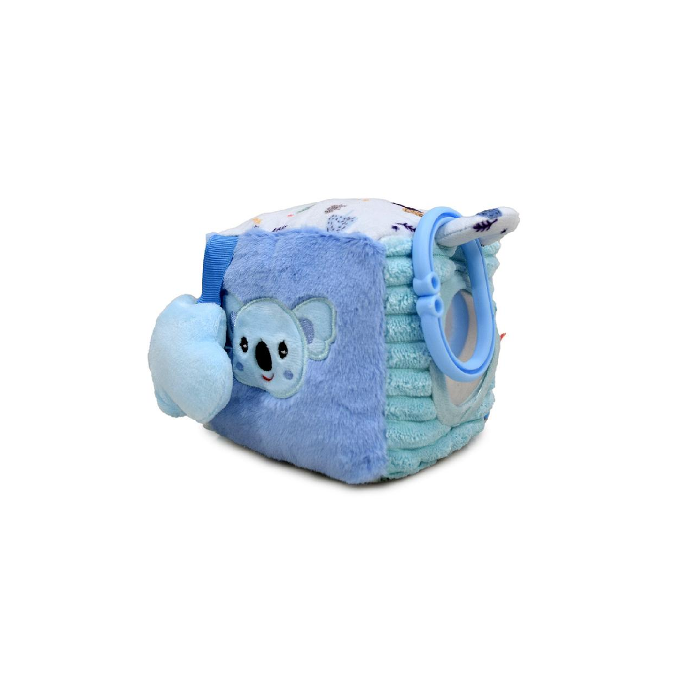 Peluche Cubo Con Sonajero 12 Cm