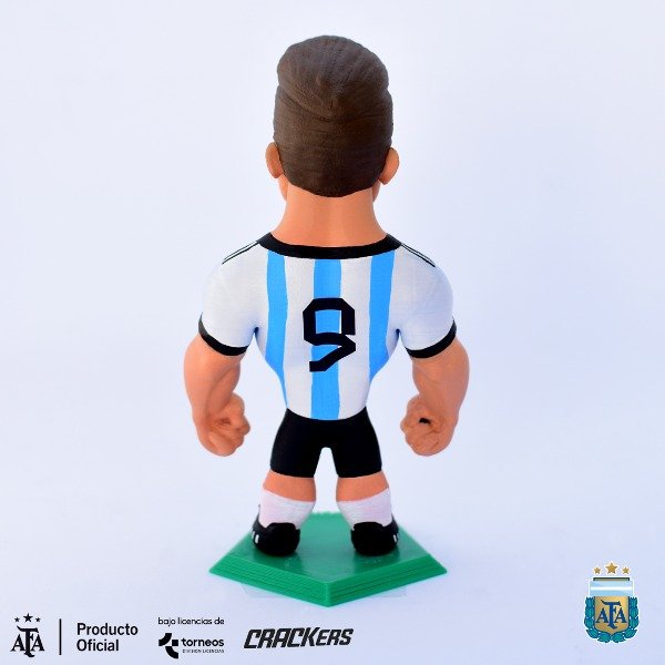 Figura 3D Coleccionable de Julián Alvarez