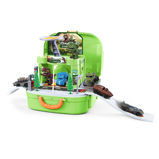 Valija Playset De Dinosaurios Con Accesorios