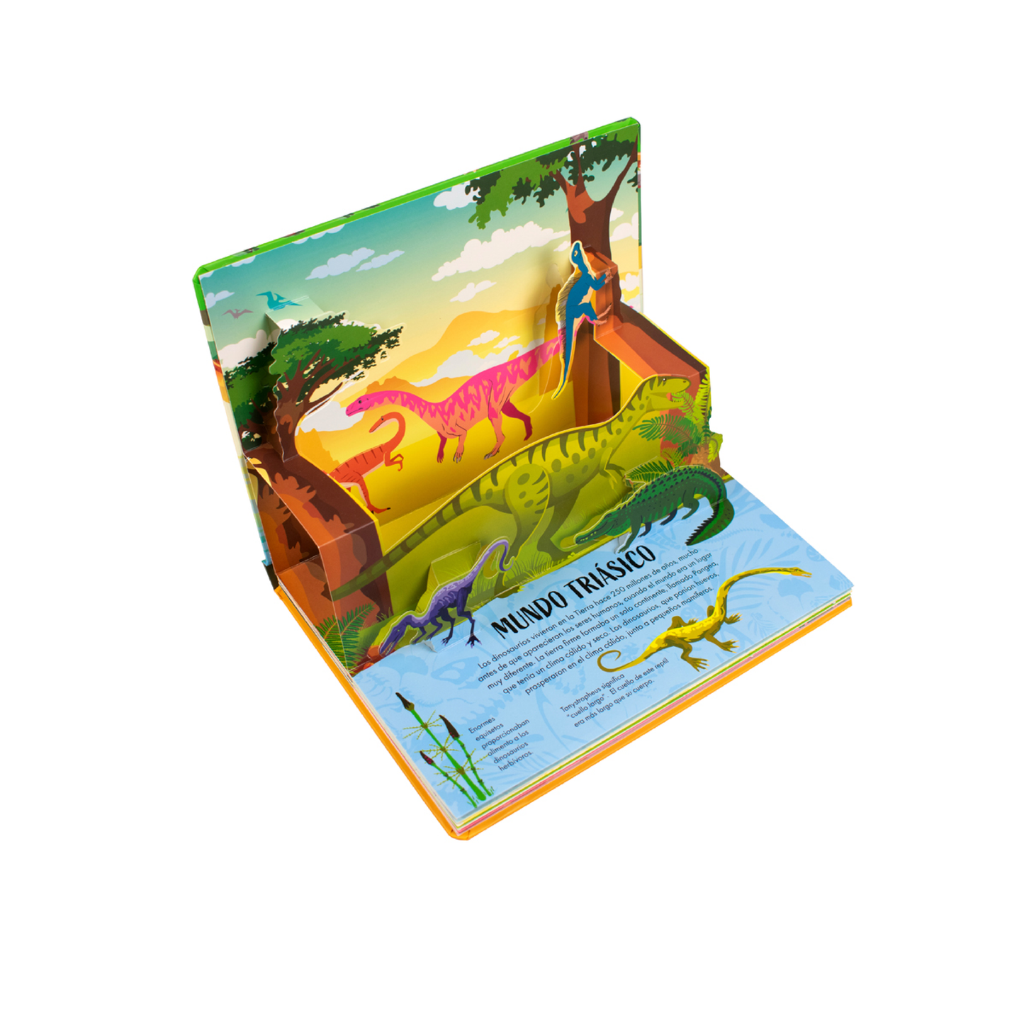 Libro Dinosaurios Naturaleza Pop-up Guadal
