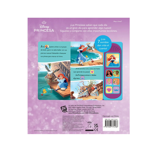 Libro Lecciones De Princesas Disney Dial