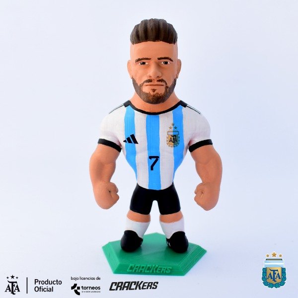 Figura 3D Coleccionable de Rodrigo De Paul