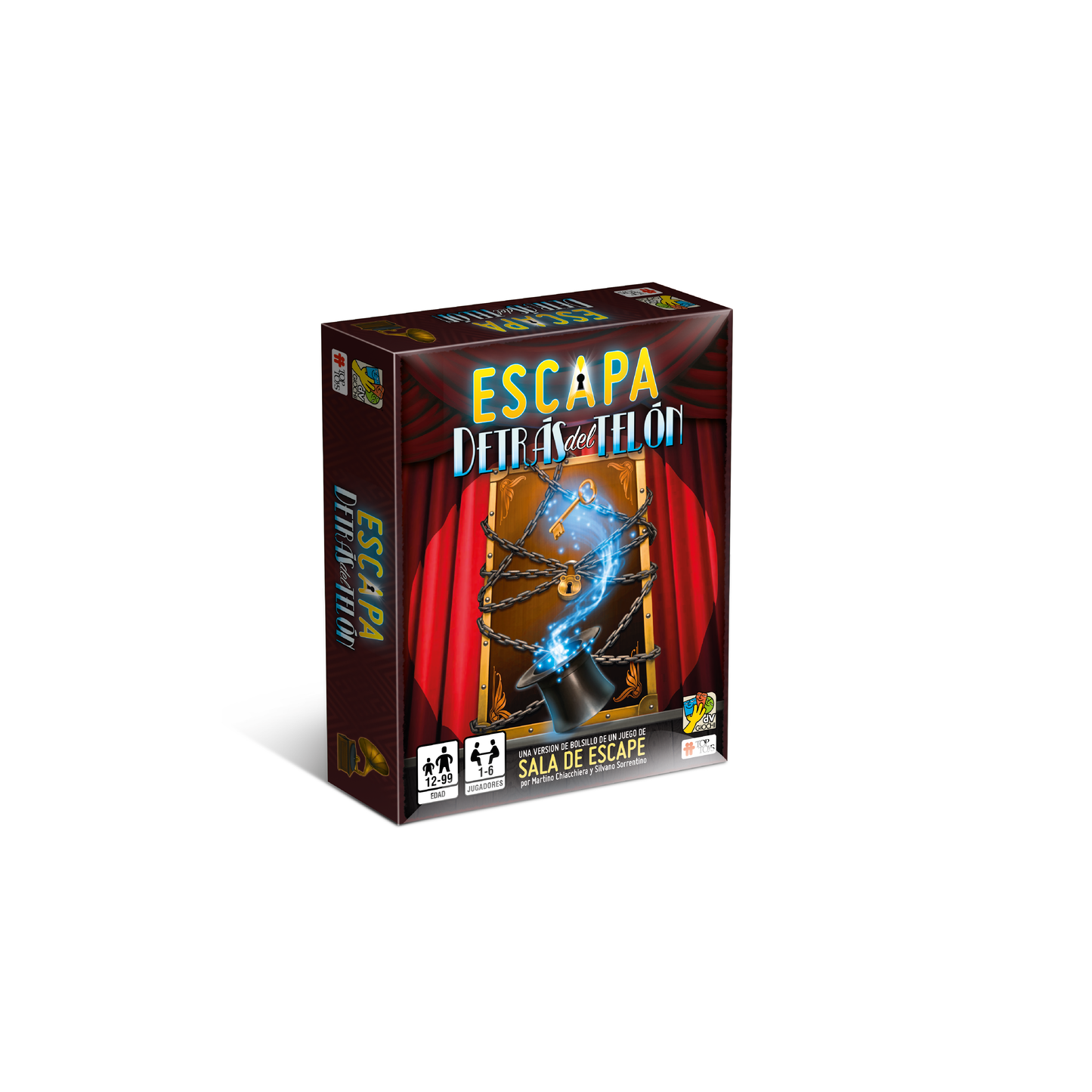 Juego De Mesa Escapa Detrás Del Telón Top Toys