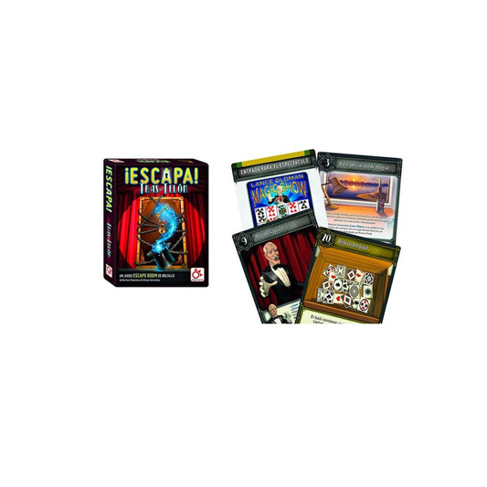 Juego De Mesa Escapa Detrás Del Telón Top Toys