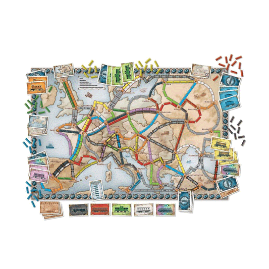 Juego De Mesa Aventureros al tren Europa Maldon