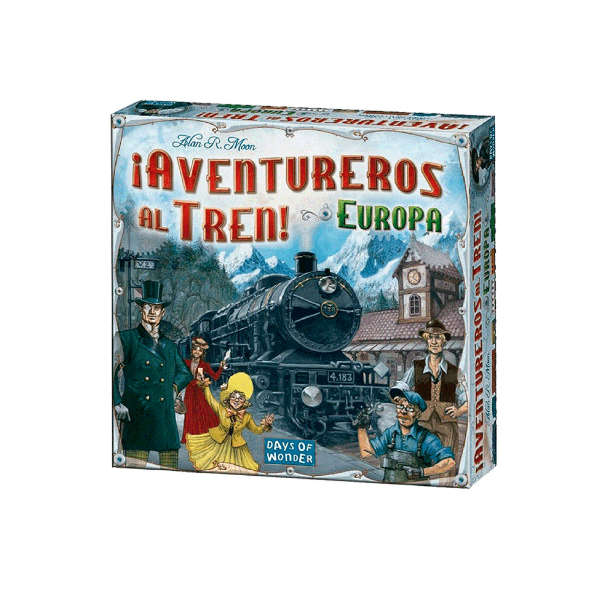 Juego De Mesa Aventureros al tren Europa Maldon
