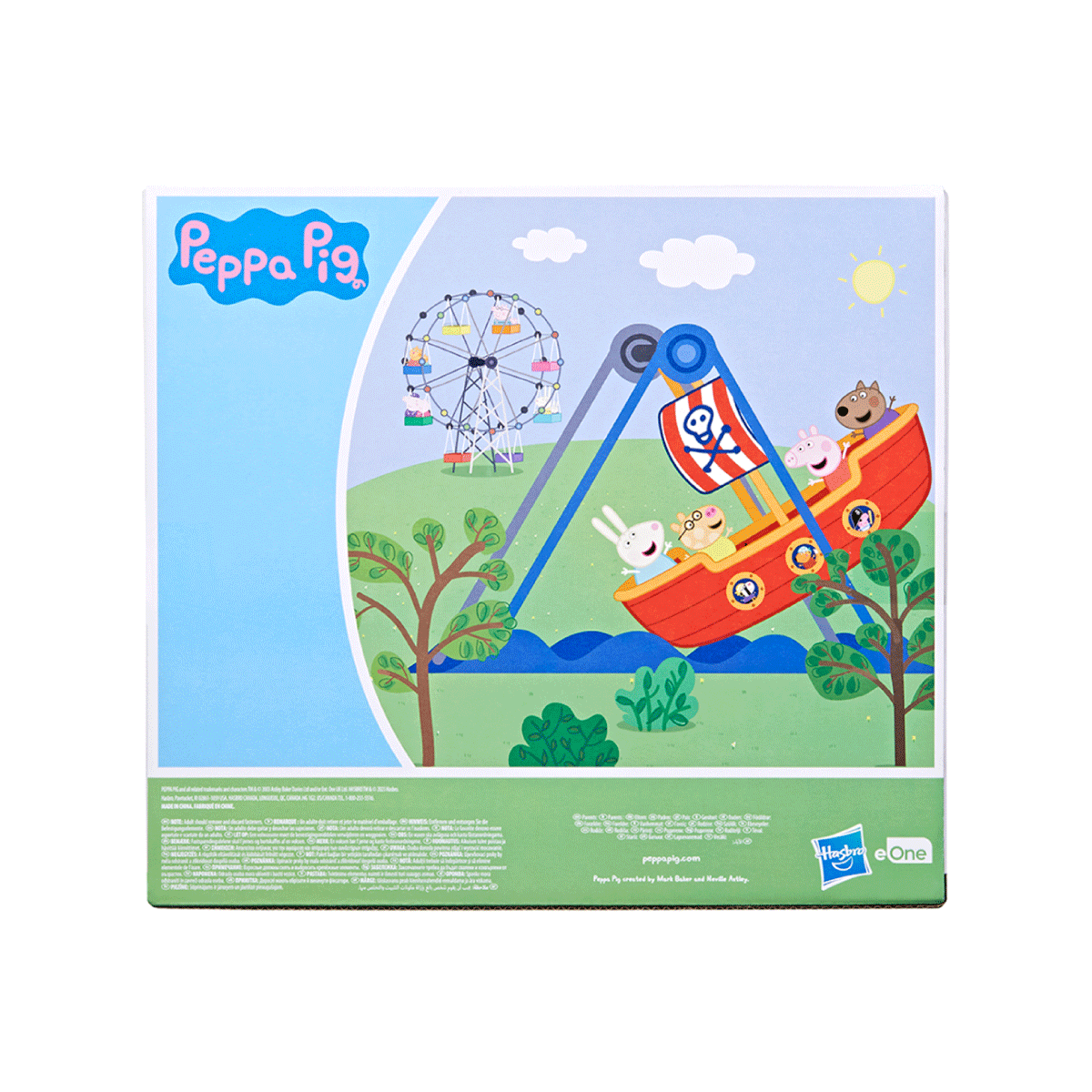 Peppa Pig Barco Pirata Con Figura Hasbro