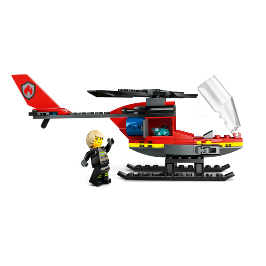 Lego Helicóptero De Rescate De Bomberos