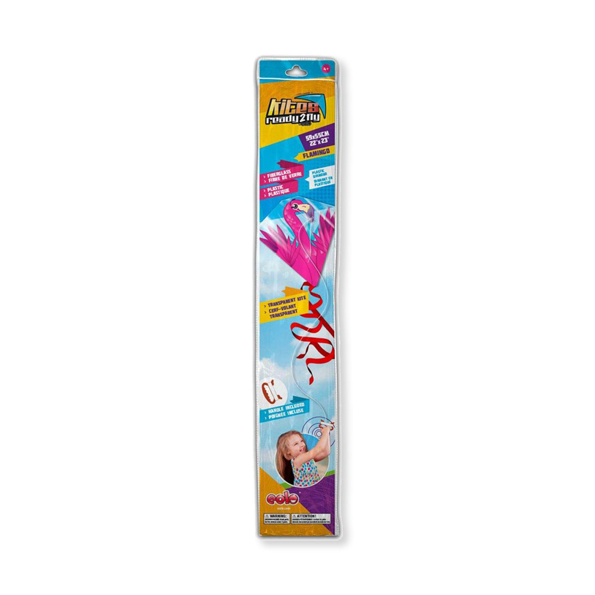 Barrilete Diamante Flamenco