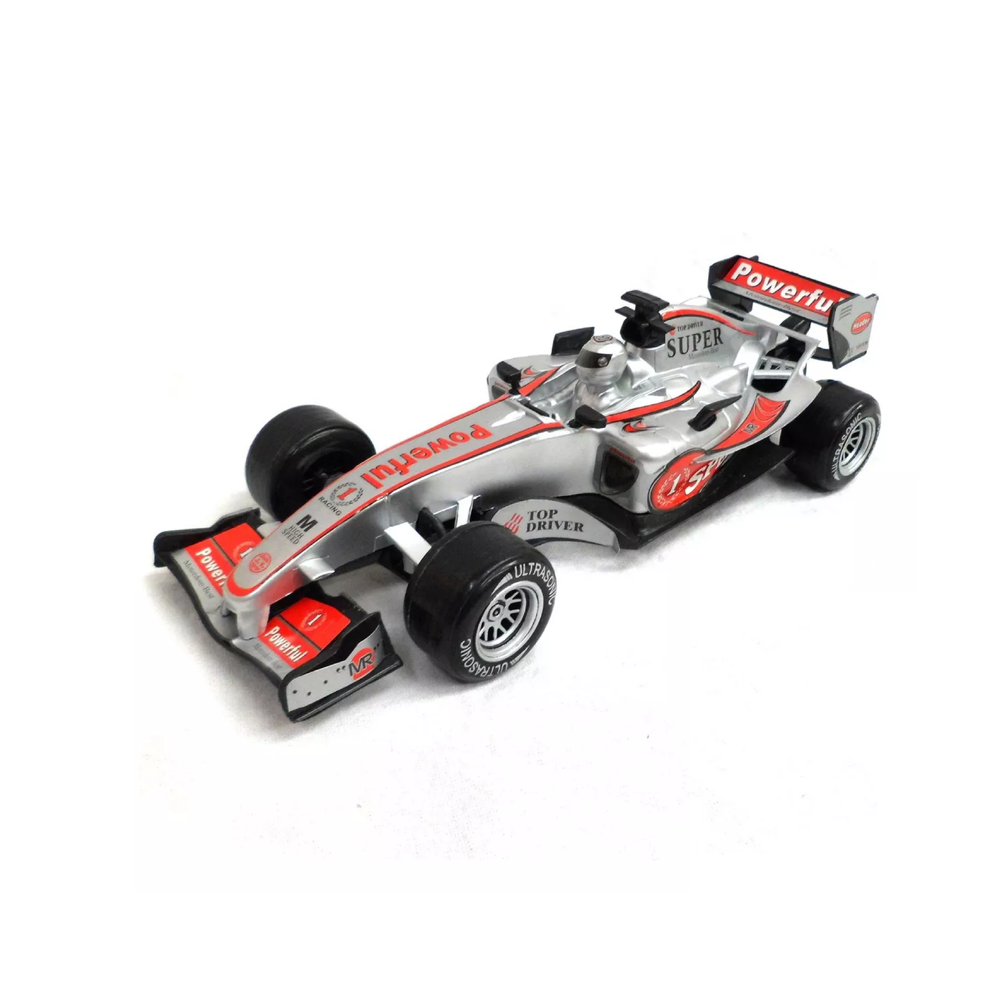 Auto Fórmula Uno Gris