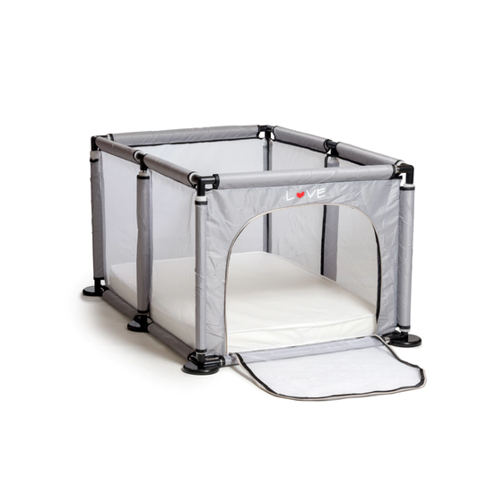 Cuna Corralito Gris Love