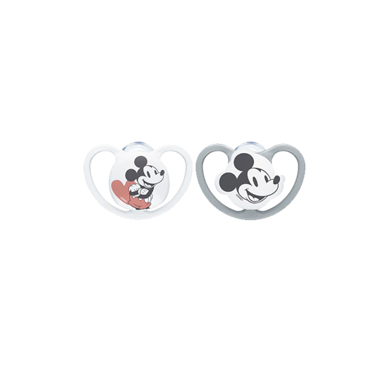 Set De Chupetes X2 Space Mickey Mouse Nuk