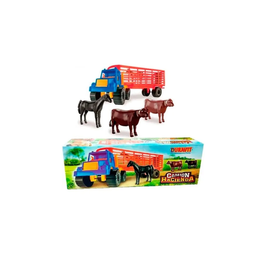 Camión Hacienda Con Animales Duravit