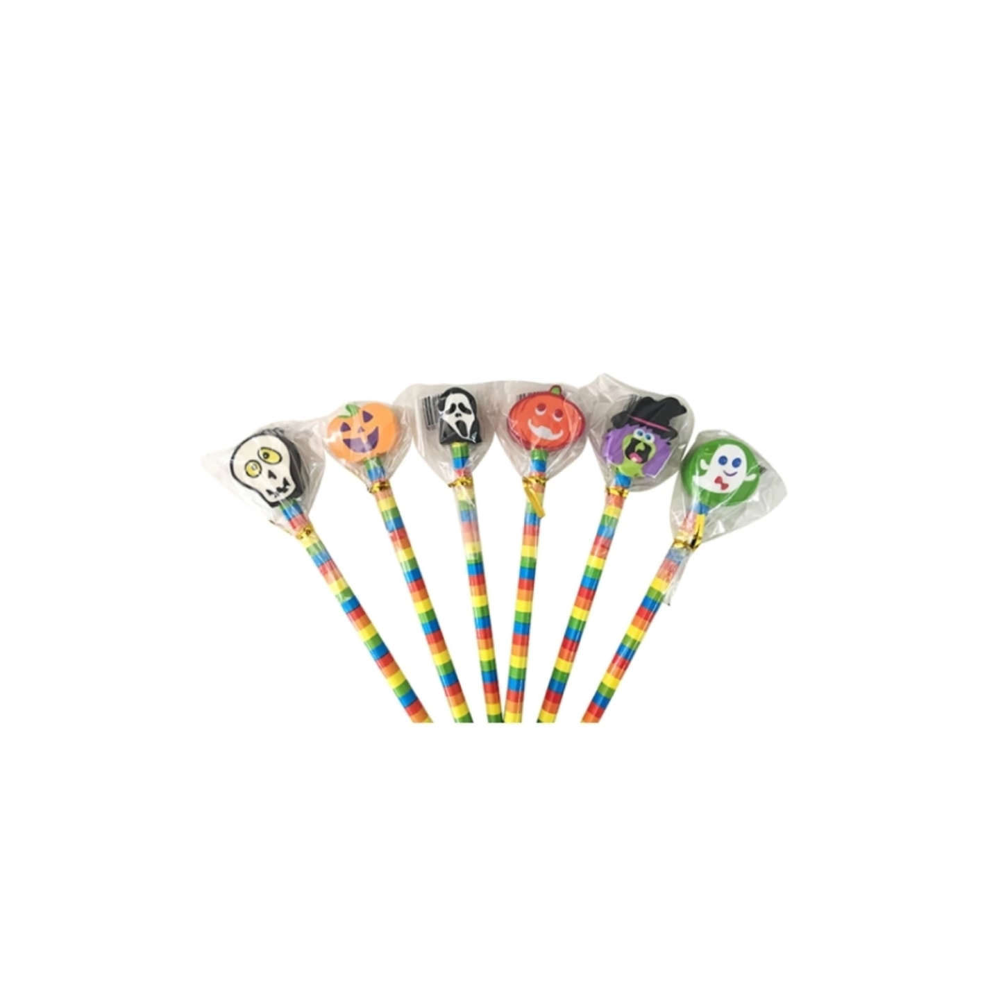 Lápiz Con Goma Halloween Talbot