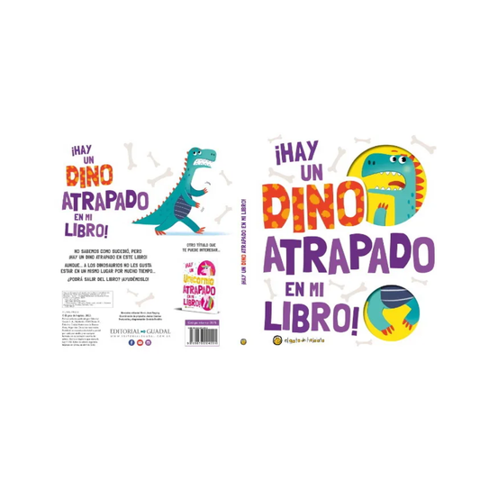 Libro Hay Un Dino Atrapado En Mi Libro Guadal