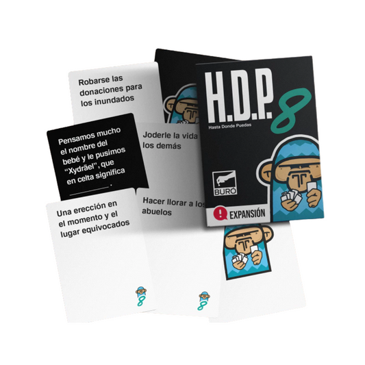Juego De Cartas HDP 8 Expansión Buró