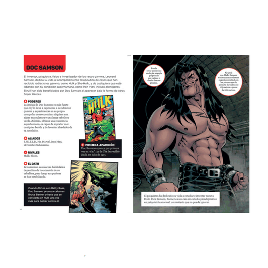 Libro Marvel: Capitan Increible Hulk