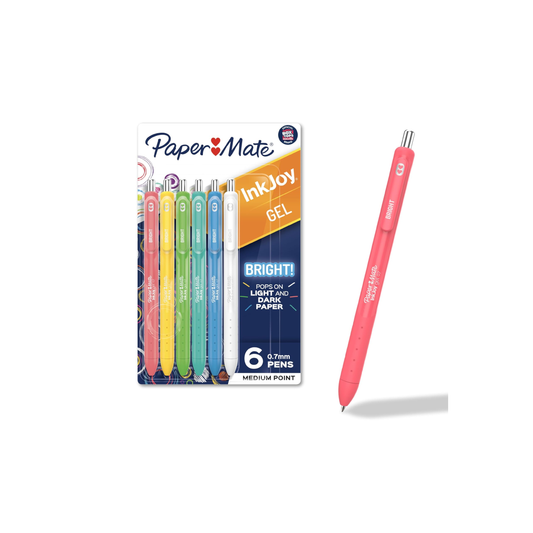 Paper Mate Ink Joy Gel Brillante 6 Unidades