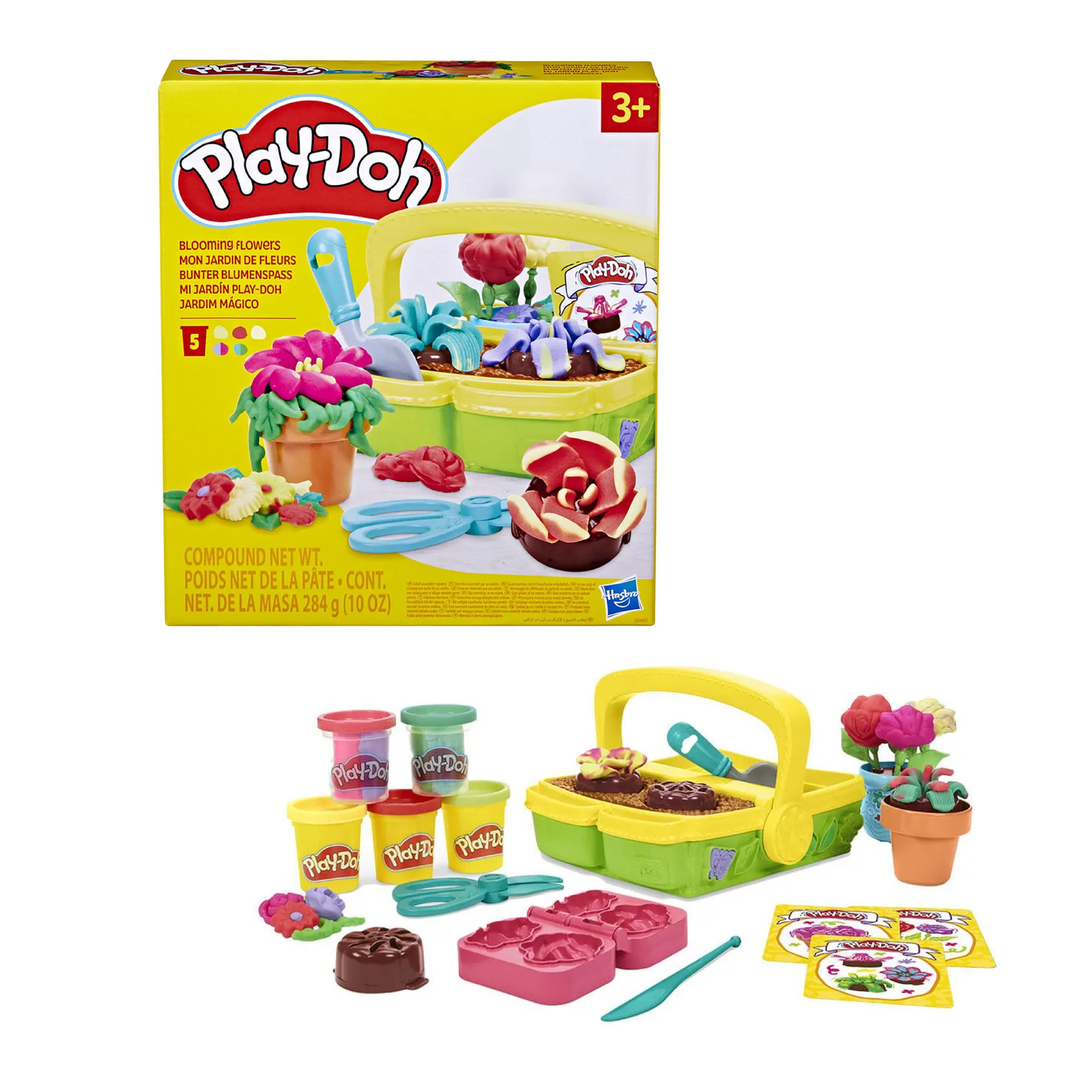 Juego De Masas Jardín Mágico Play-Doh Wabro
