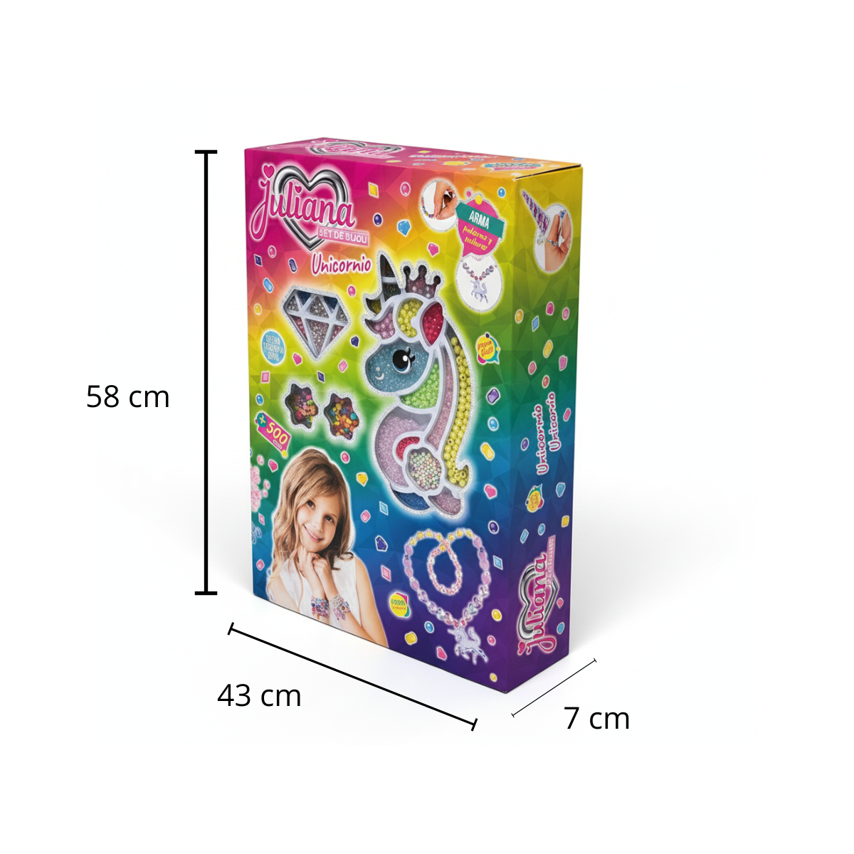 Set de Bijou Unicornio Extra Grande Juliana