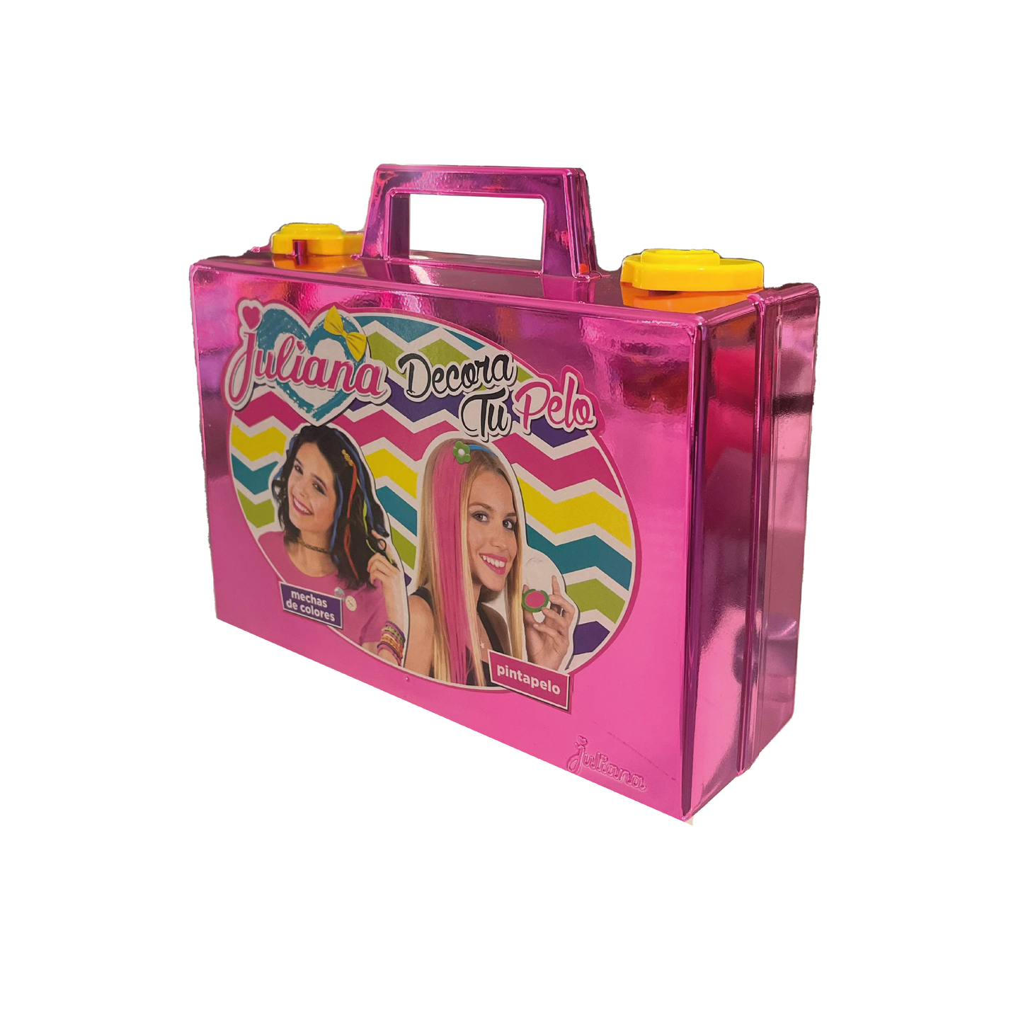 Valija Juliana Decora Tu Pelo Pink Edición Limitada