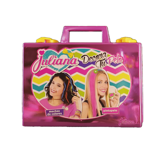 Valija Juliana Decora Tu Pelo  Pink Edición Limitada