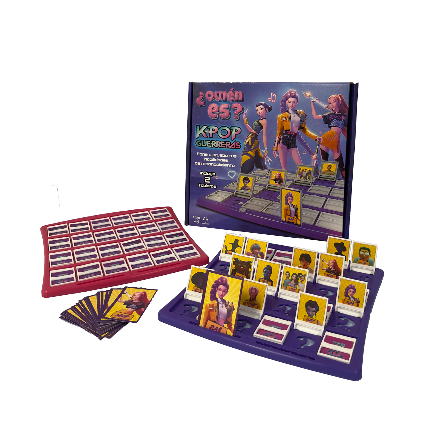 Juego de Mesa ¿Quién es? K-Pop Guerreras